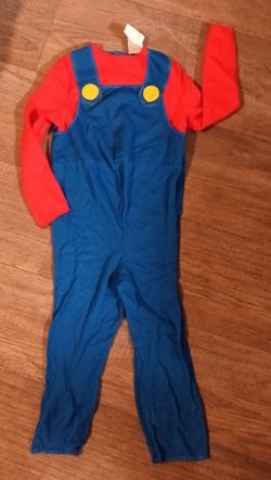 Mario Brothers One Piece Costume Size 3t 4t , Halloween  Dress Up