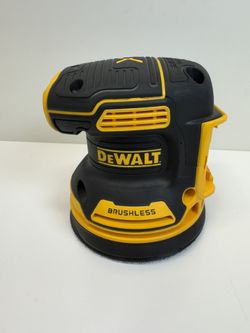 New!! DeWalt Cordless Brushless 5 in. Random Orbital Sander (Tool Only) No Dust Bag!