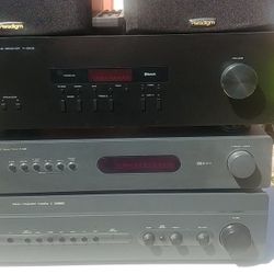 Yamaha R-S202 RECEIVER With Bluetooth-Paradigm Titan Speakers 