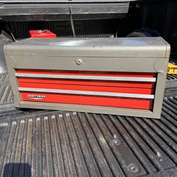 Large Craftsman Toolbox With All Tools