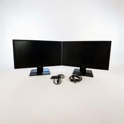 Lot of TWO - 24-inch Full HD LED LCD monitors - Acer V246HL USED