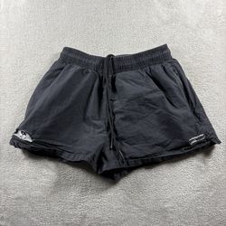 Civil Regime x No Tomorrow Women’s Size XS Shorts Skulls Gym Fitness #3A