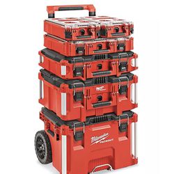 6 Piece Pack Out Milwaukee Tool Box Kit Brand New !!!!!!