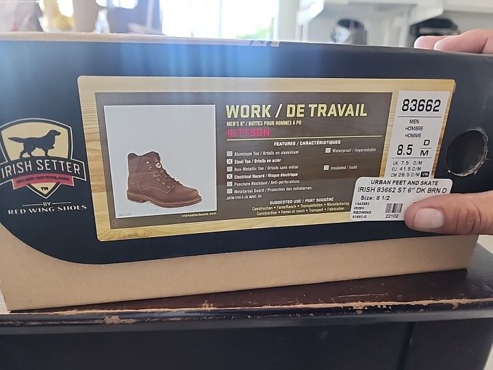 Brand New Work Boots