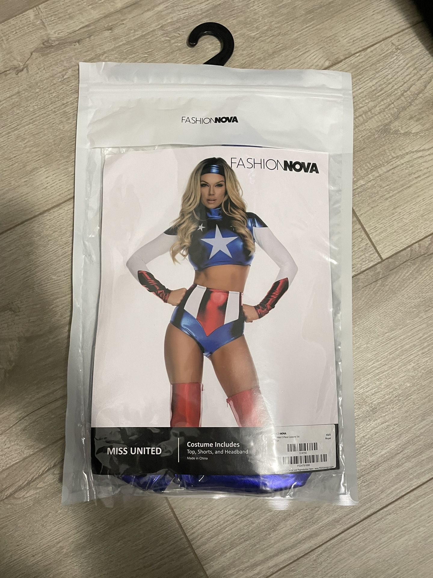 Fashion Nova Captain America Halloween Costume 