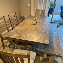 Farmhouse Table And Chairs