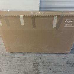 Samsung Crystal UHD CU7000 50in TV.