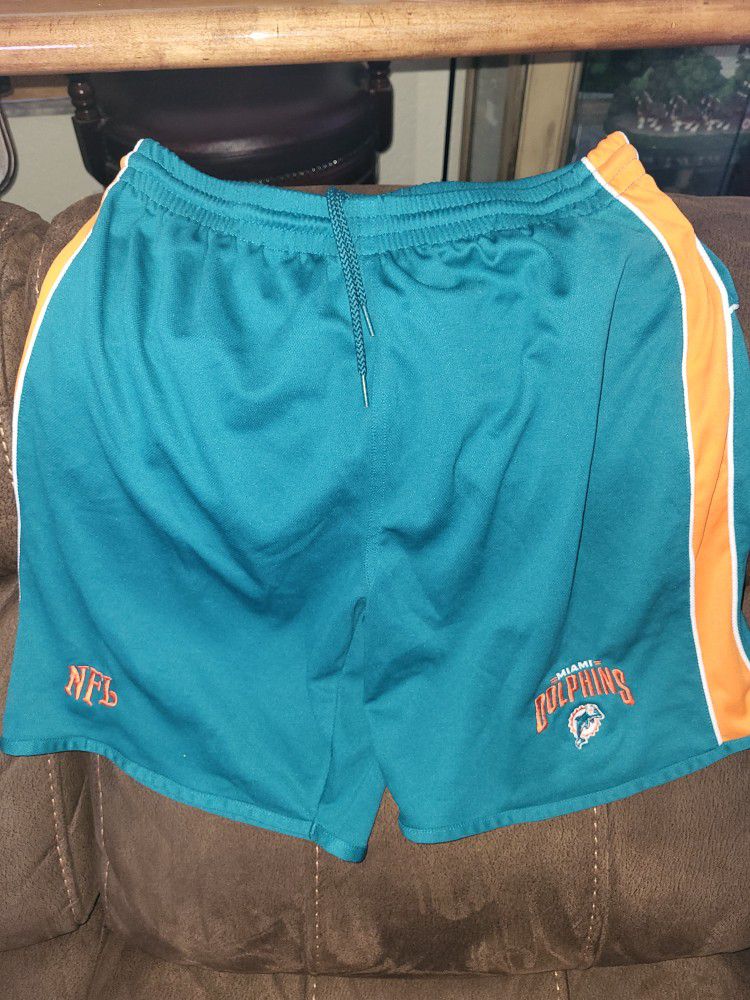 Miami Dolphins Shorts Size Med With Popular Logo