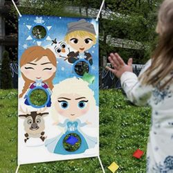 Disney Frozen Princess Elsa Birthday Party Toss Game
