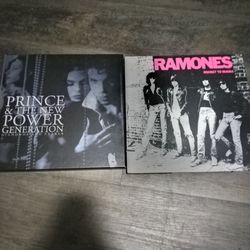14 near mint Rock 12"  vinyl records