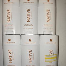 Native Deodorant 6 Ct $35