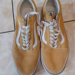 YELLOW VANS SHOE'S 