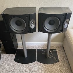 Bose 301 V Speakers w/ Stands