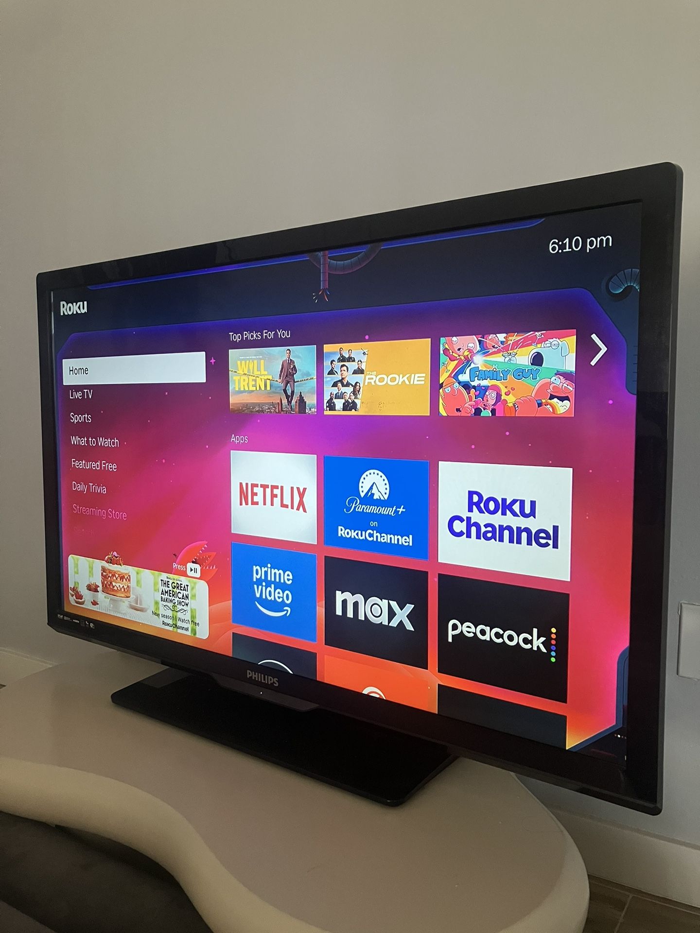 46” Phillips TV