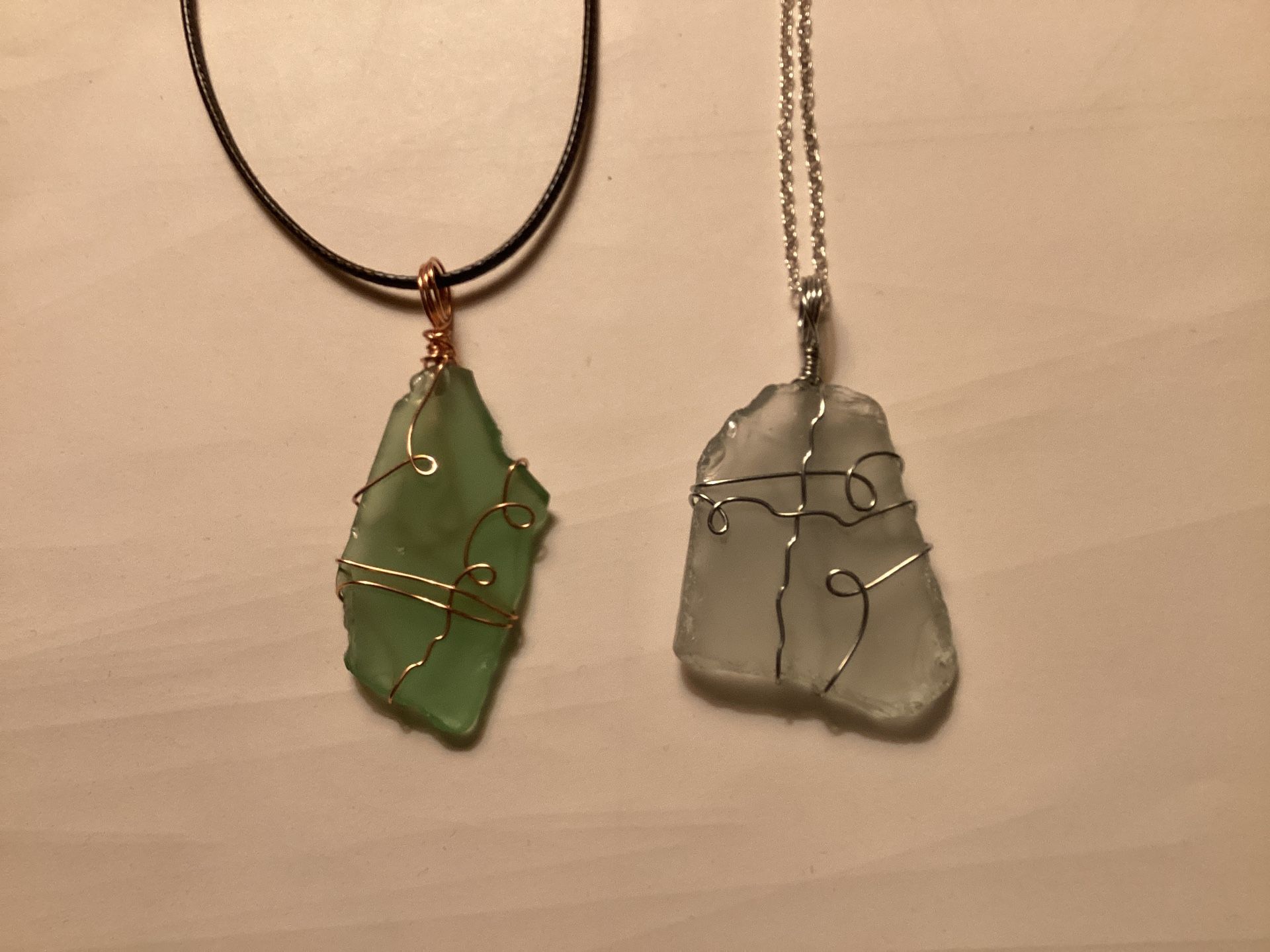 NECKLACE/PENDANT-SEA-GLASS