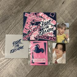 TXT kpop Band, Photo Album, Photo Cards, Pins And Sticker 