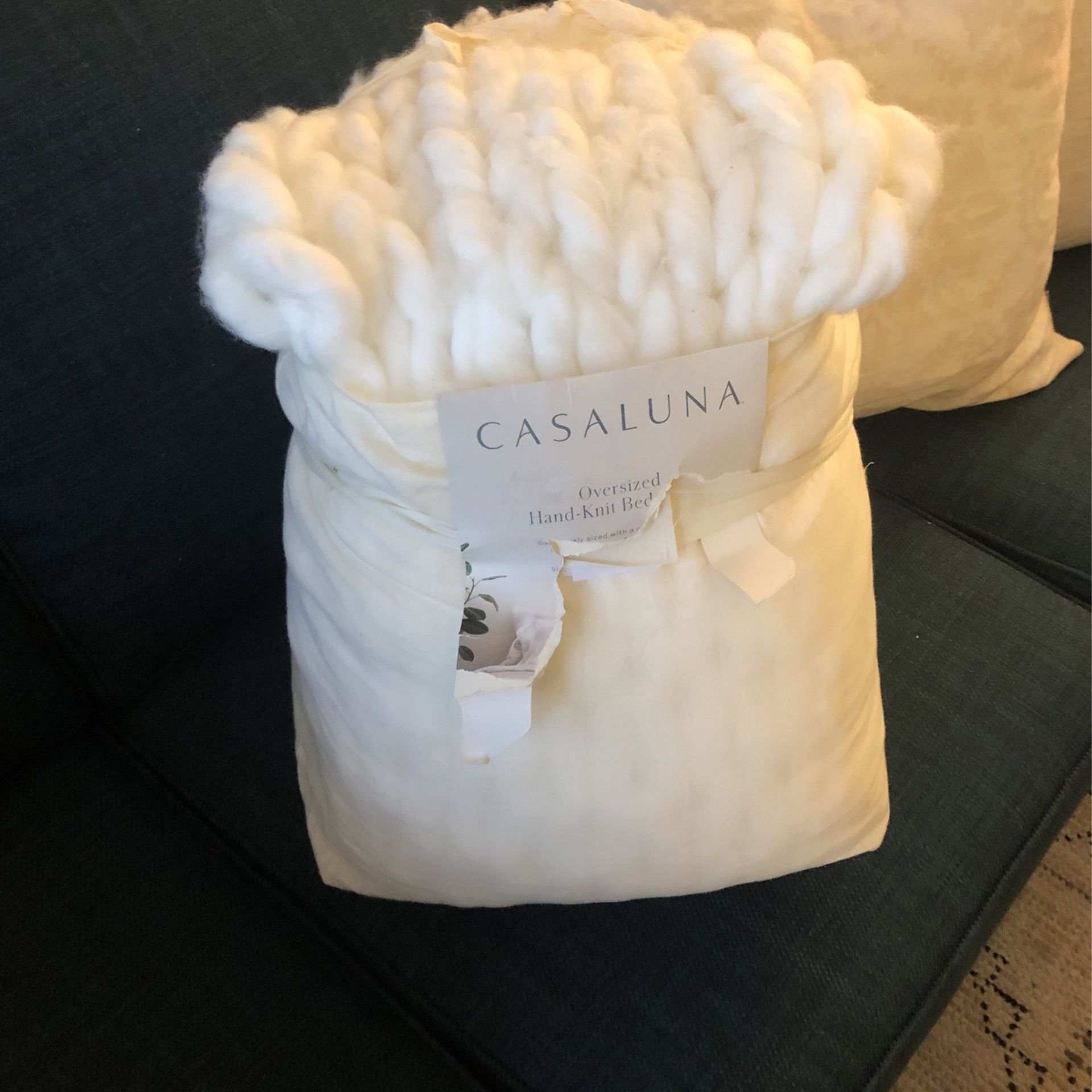 Casaluna oversized knit throw sale