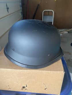 Black Helmet For Motorcycle Size XL