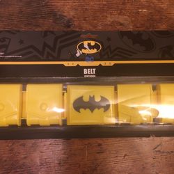 DC Comics Batman Child Wearable Costume Bat Belt. Condition is "New" but has some box wear and creasing on the packaging but otherwise still sealed an