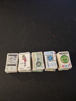 Vintage Mexican Stamps Lot, 500+ Approx