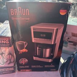 Braun KF7175 Brew Sense Thermal Drip Coffee Maker, Stainless-JUST LIKE NEW - ONT
