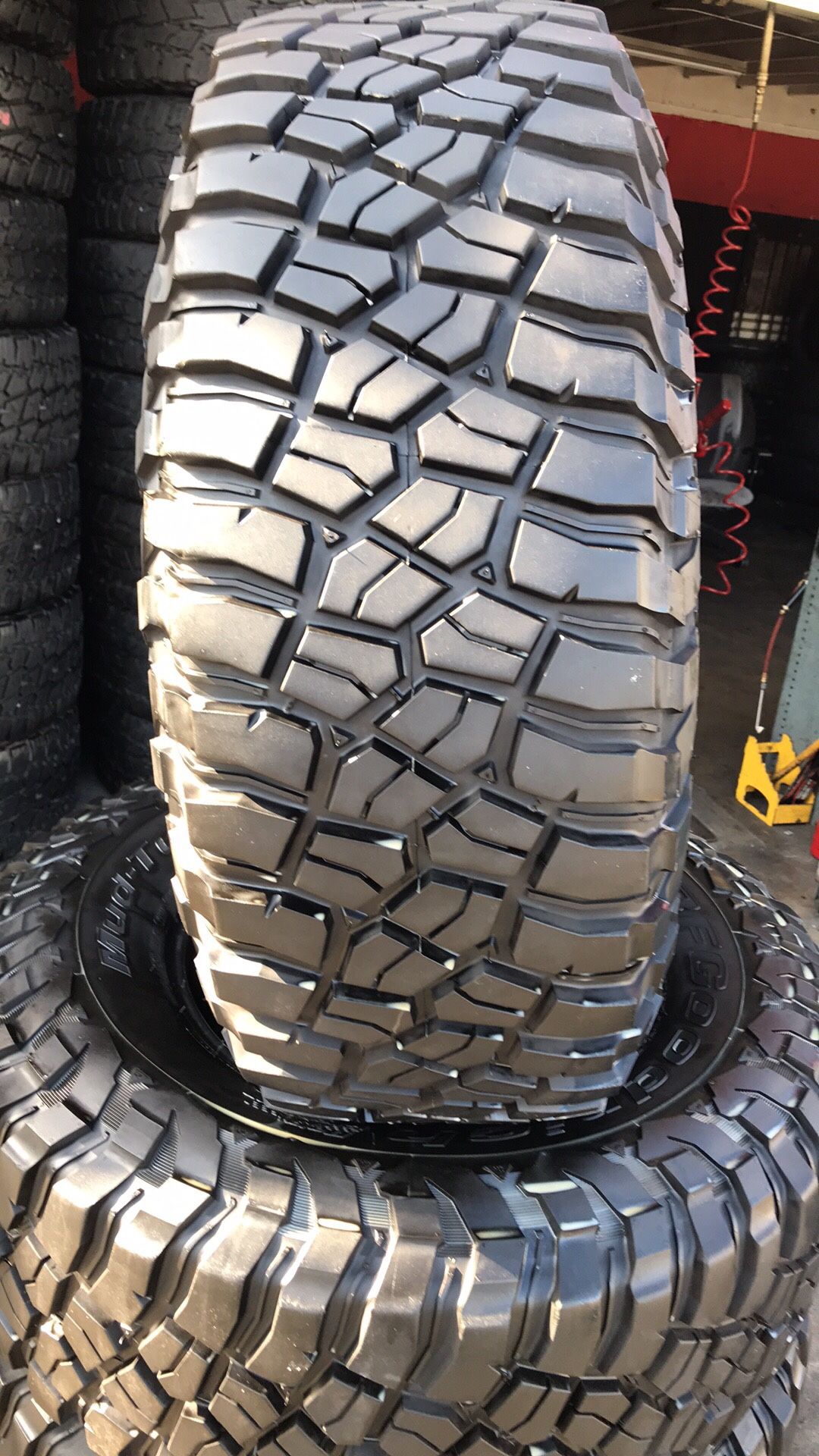 BFGoodRich 35/12.50R17 KM3 tires (4 for $600)