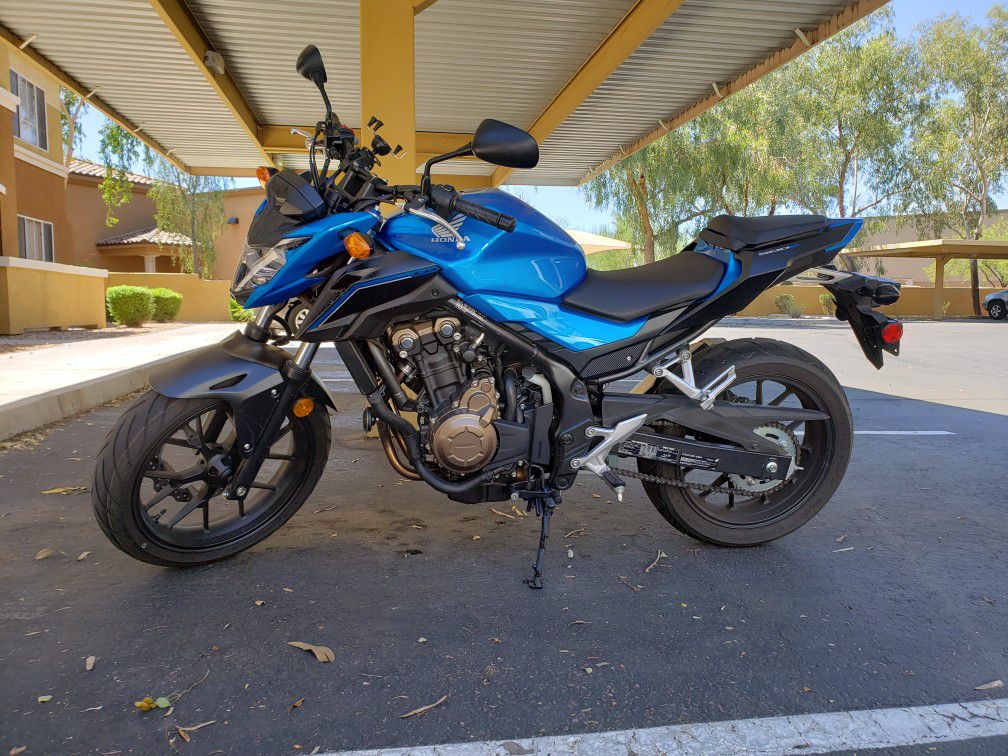 Honda cb500f 2018 motorcycle
