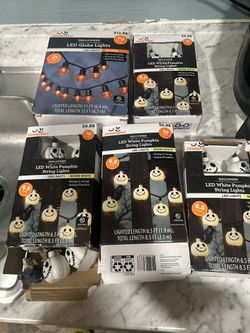 Halloween Lights Package- All For $20 Still In Box