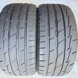 TWO TIRES 255/40/20 Firestone Firehawk With 80% Left Like New Pair • Mint 