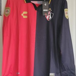 Charly Futbol Mens Jerseys Futbol Club Atlas Home Alternativa size XL Y Large No Trade 