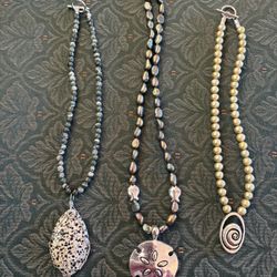 Beautiful Beaded Necklaces New Stainless Steel