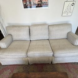 Arhaus Slipcover Couch 