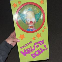 The Simpsons Talking Krusty Doll 