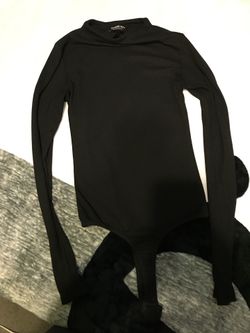 Fashion Nova - High Neck Longsleeve Bodysuit