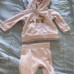 Puma Baby Girl Outfit 0-3m