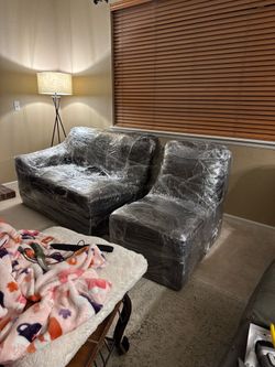 STEEL Frame leather sectional