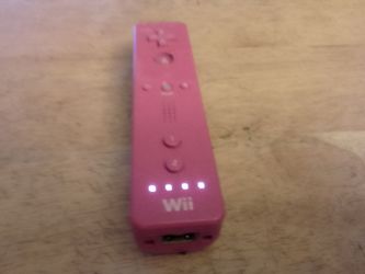 Wii Pink Controller