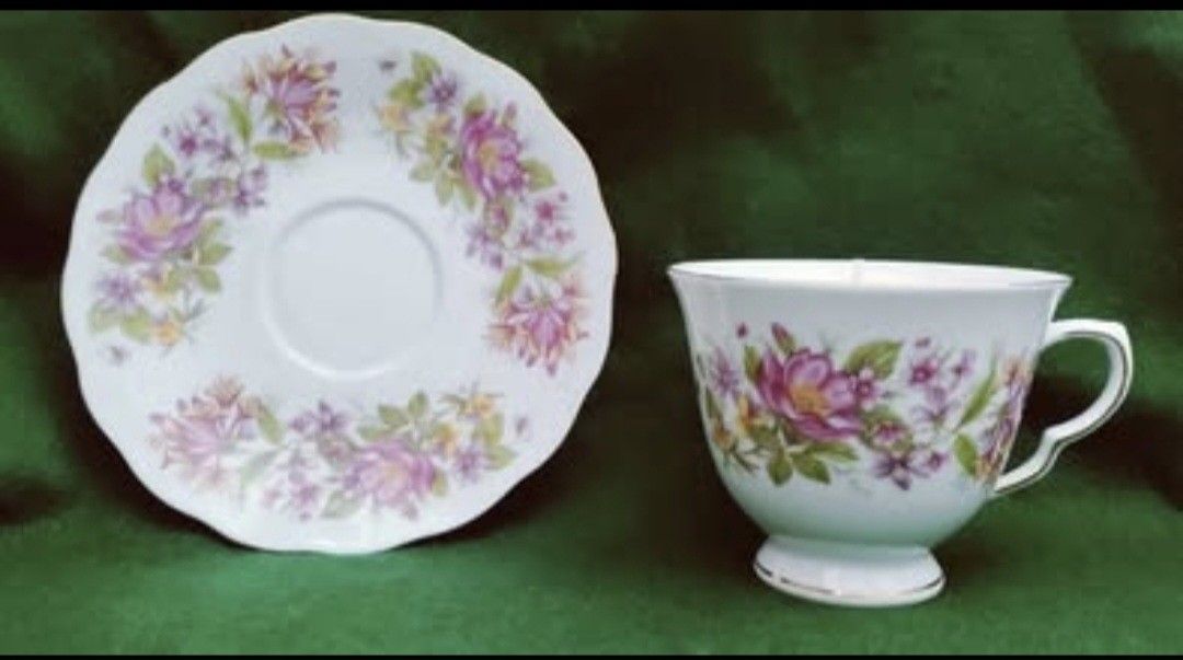 Vintage Colclough Bone China Cup And Saucer