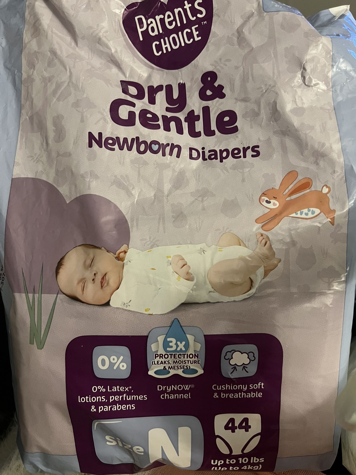 Newborn Diapers & Pajamas