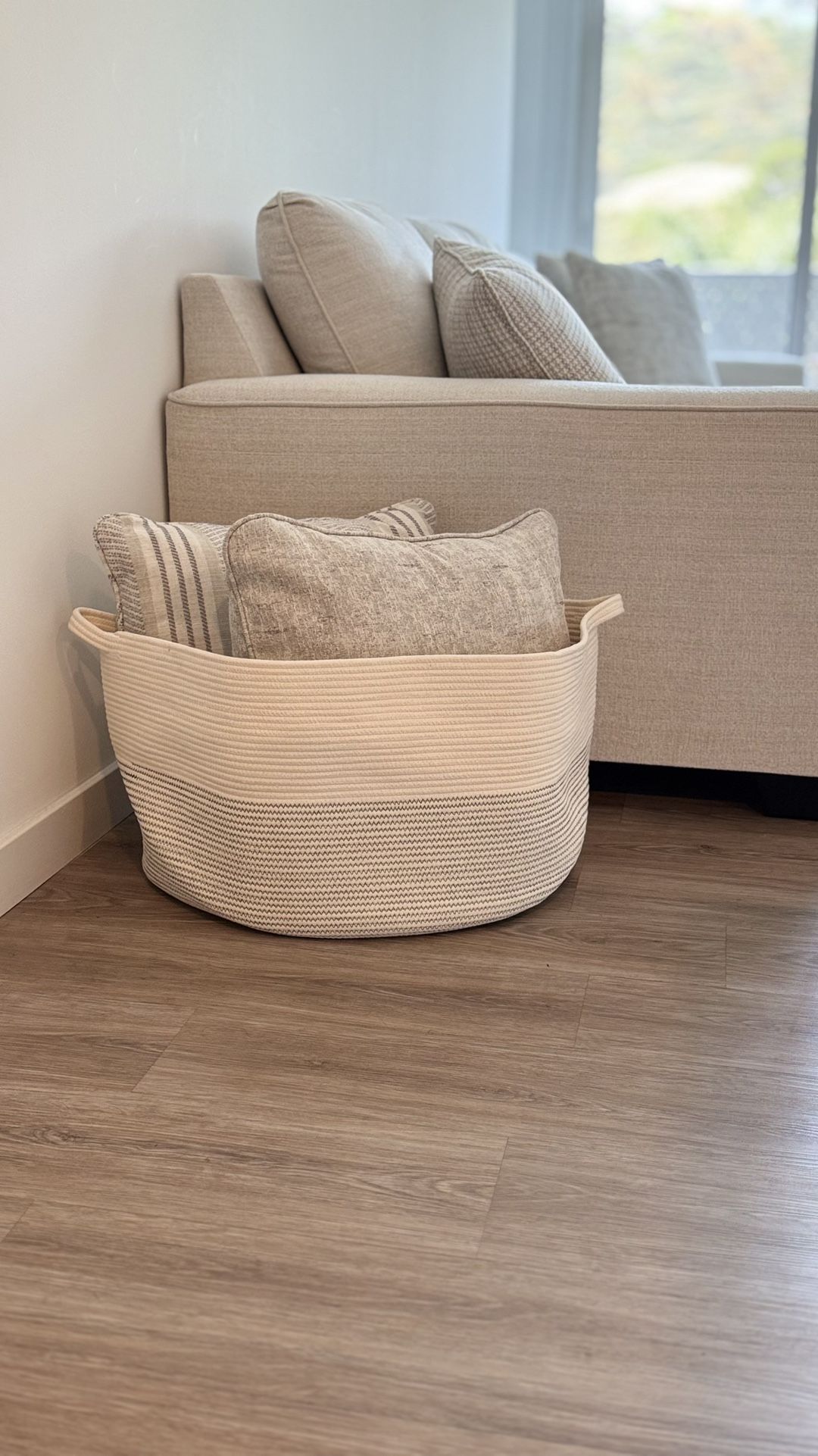 Rope Storage Basket