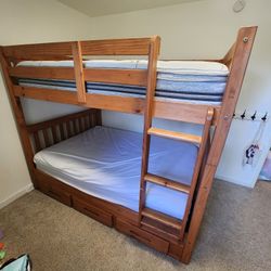 Bunk Beds - Full over Full - No Mattresses 