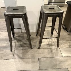 Metal Barstools (for both)