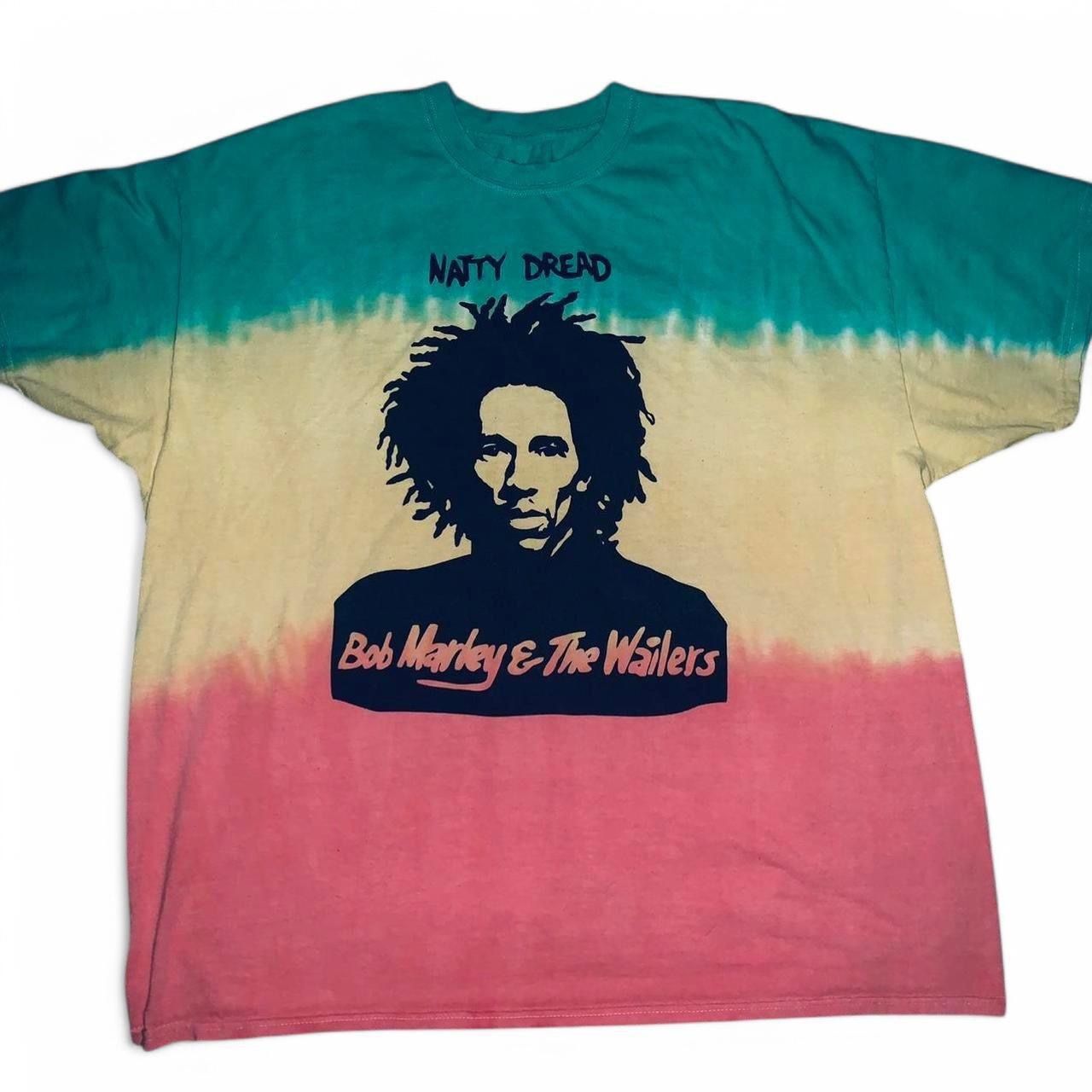 Bob Marley “Natty Dread” - Zion Root swear Rasta Tie Dye T Shirt XL Measurements > Pit to pit: 24in Length: 28in #rasta #zion #tiedye #reggae #r