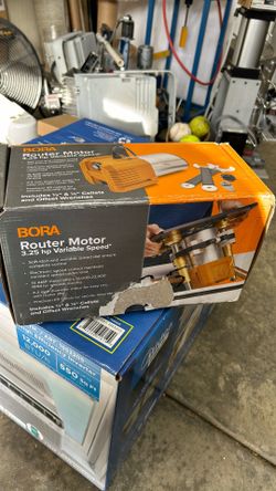 BORA 3.25hp Router Table Big Motor NIB
