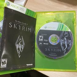 Skyrim Xbox 360 Game