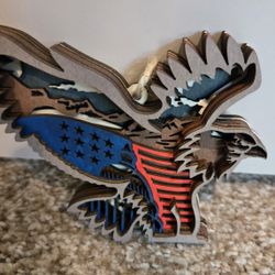 USA Eagle Ornament 