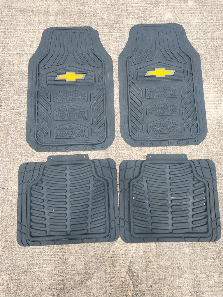 4 Set Of Chevy Floor Mats