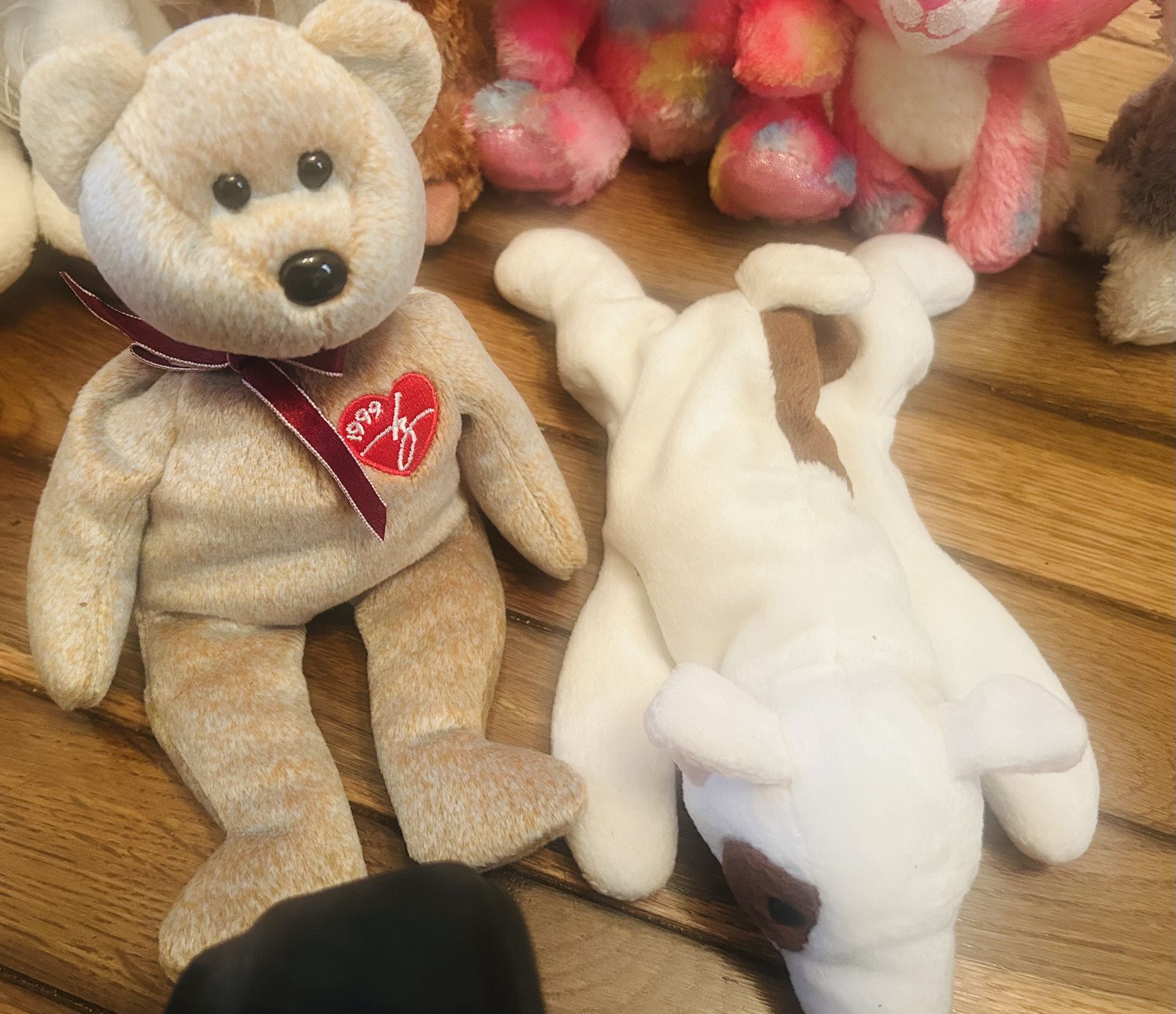 Lot Of Beanie Babies And TY Beanie Babies 
