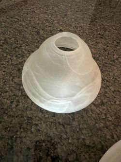 Glass shades for ceiling fans pendants etc.
