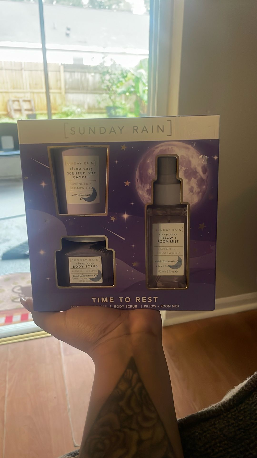 Candle, Srub And Pillow Mist Set
